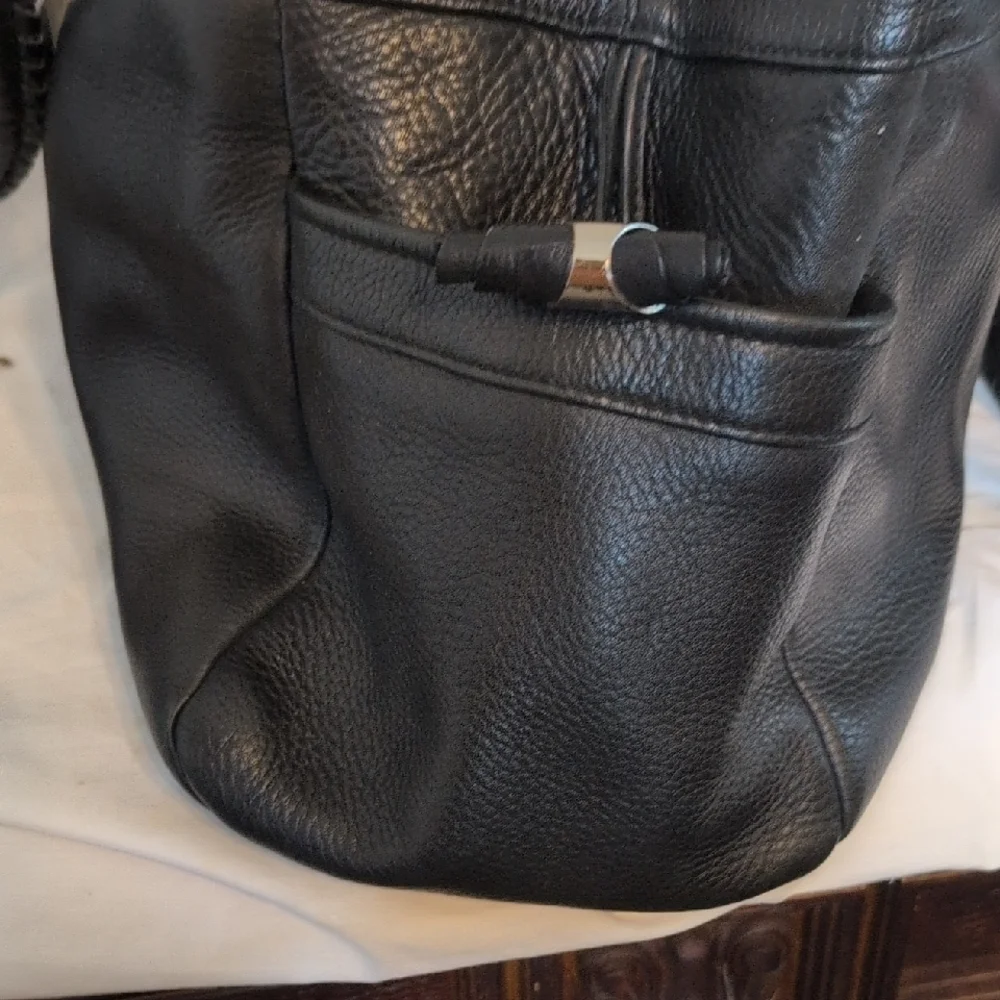 Kate Landry Black Shoulder Bag